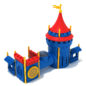 Horizon's Camp Castle Spark Playground Structure - Back