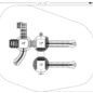 Seaside Spires Castle Spark Playground Structure - Top View 2D