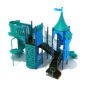 Camelot Court Castle Spark Playground Structure - Front