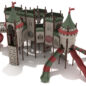 Wizard's College Castle Spark Playground Structure - Back