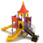 Knight's Stable Castle Spark Playground Structure - Back