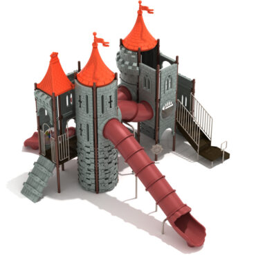 Lords of the Edge Castle Spark Playground Structure - Back