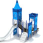 Samhain Siege Castle Spark Playground Structure - Back