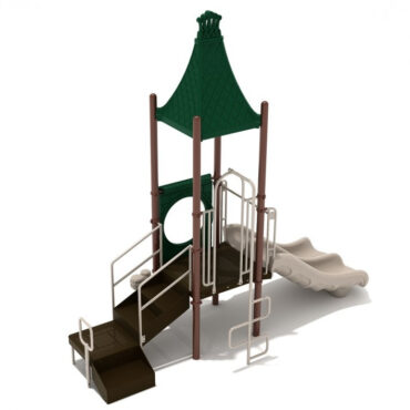Fair Fables Castle Spark Playground Structure - Back