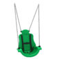 High-Capacity Adaptive Swing Seat with chains and hardware in Green