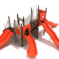 Rider's Reach Castle Spark Playground Structure - Back
