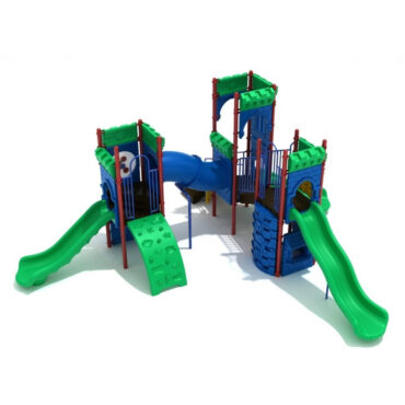 Ballygally Berm Castle Spark Playground Structure - Front