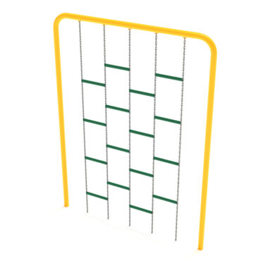 Sunglow Yellow Posts and Rainforest Green Rails