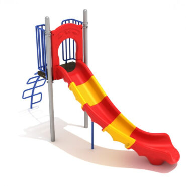 Freestanding 5 Ft Slide with Snake Climber
