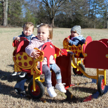 Carrington's Carousel in Red and Yellow