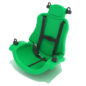 The Child Adaptive Swing Seat comes in Green