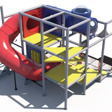 Conqueror Indoor Playground- Back View