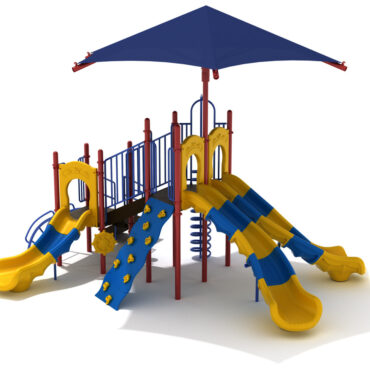 Freedom Falls Spark Structure Back View in Primary Color Scheme
