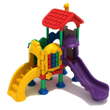 Raindrop Imagination Station Structure Front View. Great for young children ages 2-5 years old!