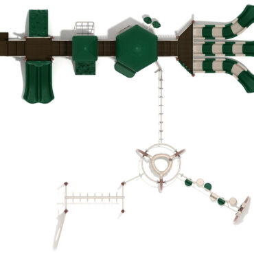 Huntsville Spark Playground Structure Top View