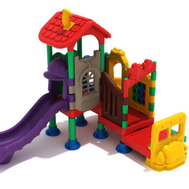 Moonlight Imagination Station Structure Back View. Great for young children ages 2-5 years old!