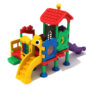Moonlight Imagination Station Structure Front View. Great for young children ages 2-5 years old!