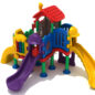 Starbright Imagination Station Structure Back View. Great for young children ages 2-5 years old!