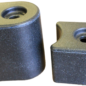 2by2's Filler End Caps come in 6" size for 12" Border Timbers connection to ADA Ramps, Border Bench and Gag Ball Pits. The 4" Filler End Cap is for the 8" Border Timber connection to ADA Ramps and Border Bench