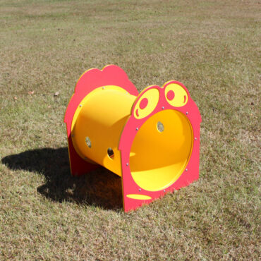 Silly Sam Crawl Tunnel in Red and Yellow