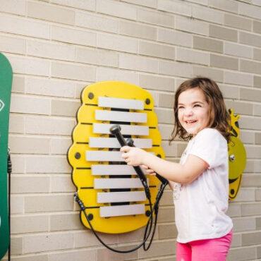 Harmony Hive Outdoor Instrument will get the kids buzzing!