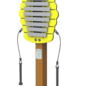 The Harmony Hive with post